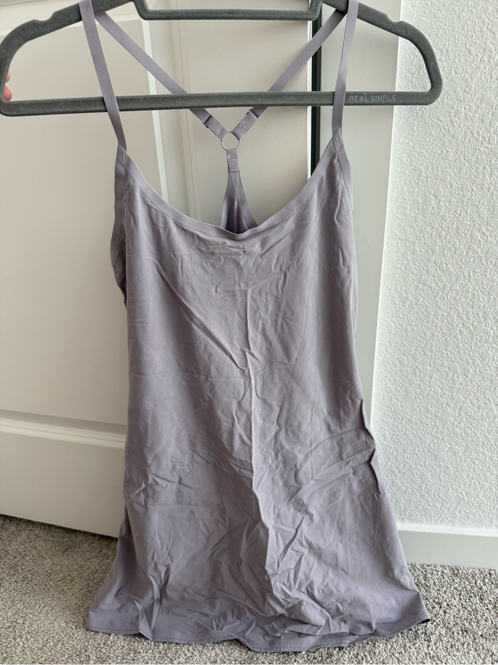 Outdoor Voices Exercise Dress in Light Lavender